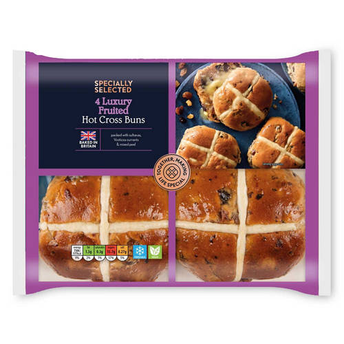 Luxury Hot Cross Buns | ALDI UK
